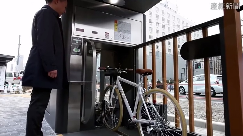 Δεν ξέρεις που να δέσεις το ποδήλατό σου; Φοβάσαι μη στο κλέψουν; Οι Ιάπωνες έχουν τη λύση! (Video) - Media
