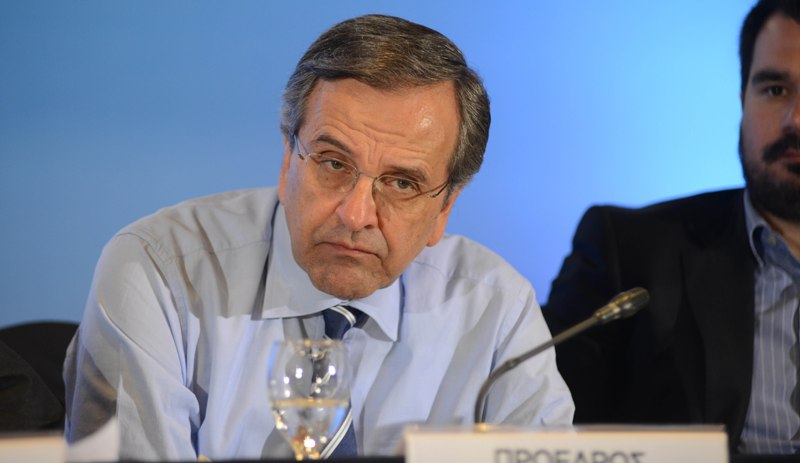 Κάταγμα στον αγκώνα ο Αντώνης Σαμαράς-Έπαιζε με το γιο του - Media