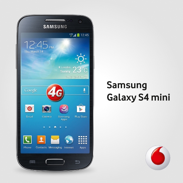 H Vodafone φέρνει το μοντέλο Samsung Galaxy S4 mini - Media