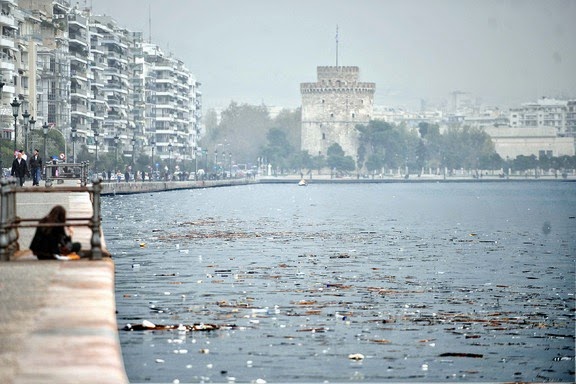 Ξεκίνησε ο καθαρισμός του Θερμαϊκού - Βρίσκουν από μπουκάλια μέχρι νεκρά ποντίκια - Media