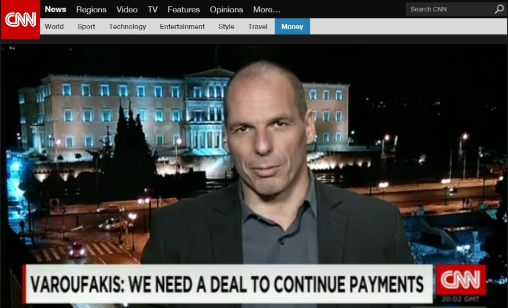 Βαρουφάκης: Όλοι ξέρουν ότι χωρίς συμφωνία δεν μπορούμε να πληρώνουμε το ΔΝΤ - Media