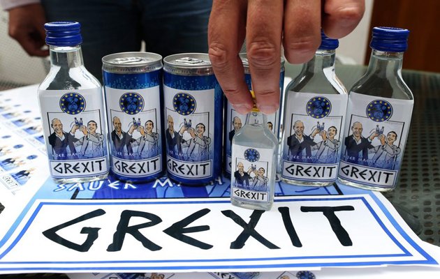 «Εις υγείαν» με λικέρ Grexit στη Γερμανία (Photos) - Media