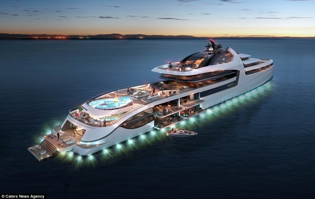 Το πιο πολυτελές σκάφος του κόσμου έχει μήκος δέκα λεωφορείων! (Photos) - Media