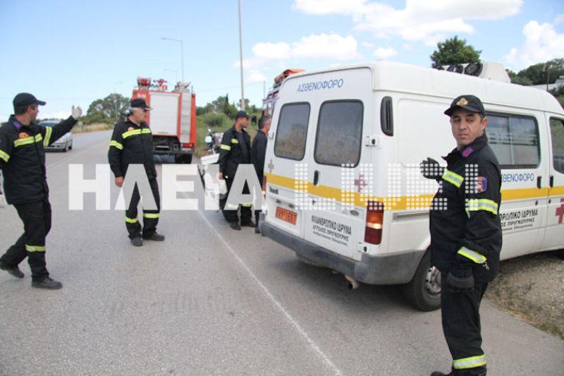 Αυτοπυρπολήθηκε ηλικιωμένος στην εθνική οδό Πύργου - Τριπόλεως (Photos) - Media