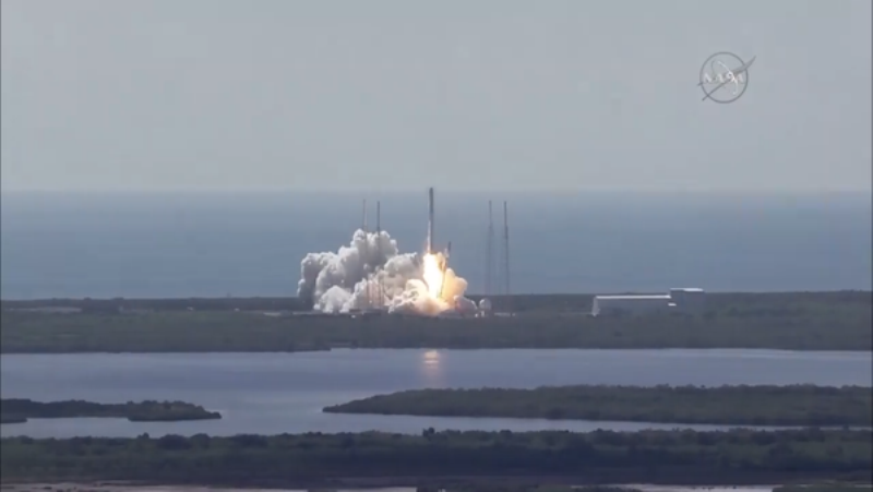 Πύραυλος ανεφοδιασμού της NASA εξεράγη λίγο μετά την απογείωση του (Video) - Media