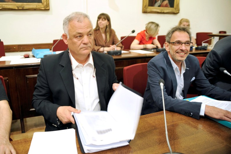 Στη Θεσσαλονίκη Τσακνής και Ταγματάρχης - Συνάντηση με τους εργαζόμενους της ΕΡΤ3 - Media