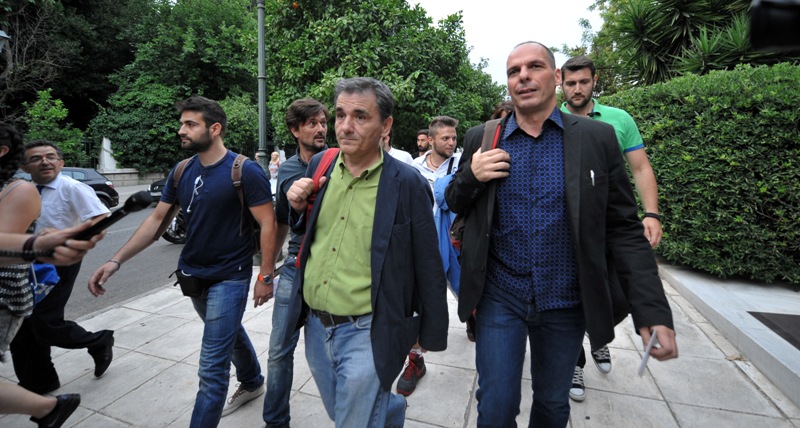 Συνάντηση Βαρουφάκη με διοικήσεις συστημικών τραπεζών - Media