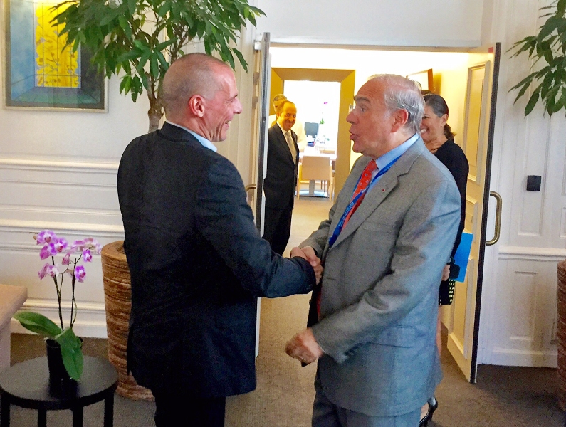 Τι είπαν Βαρουφάκης - Γκουρία - Media