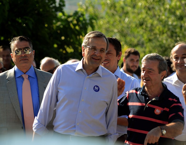 Σαμαράς: Ψηφίζουμε ΝΑΙ στην Ελλάδα, ΝΑΙ στην Ευρώπη - Media