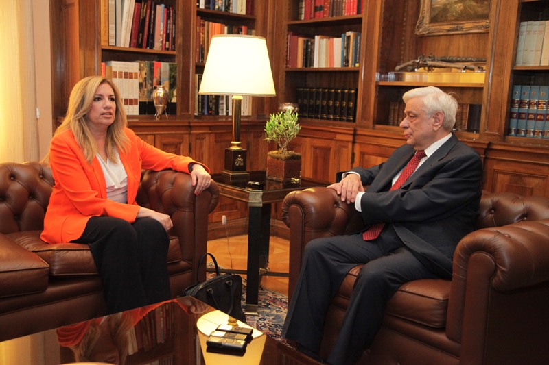 Συνάντηση Παυλόπουλου-Γεννηματά στο Προεδρικό Μέγαρο (Photos) - Media