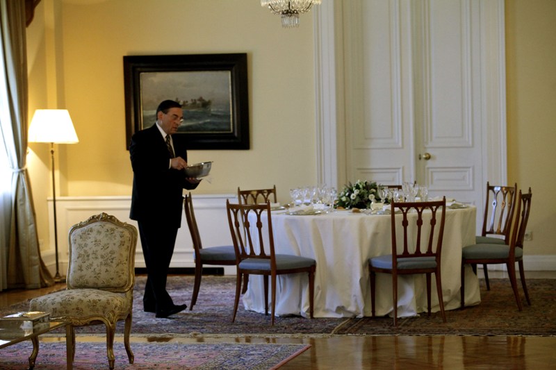 Οι διάλογοι, τα καλαμπούρια και το μενού: Όλο το παρασκήνιο του γεύματος των πολιτικών αρχηγών (Photos) - Media