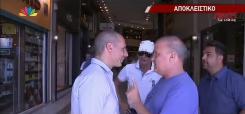 Τα «άκουσε» από έμπορο ο Βαρουφάκης (Video) - Media