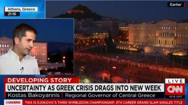 Μπακογιάννης υπέρ Τσίπρα στο CNN: «Προέταξε τη χώρα και όχι το κόμμα του» - Media