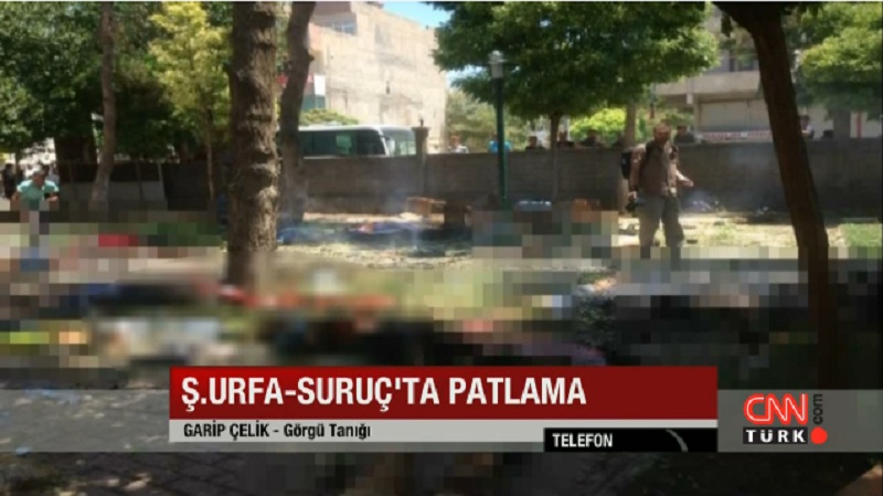 20 νεκροί και δεκάδες τραυματίες από έκρηξη στην τουρκική πόλη Σουρούτς (Video) - Media