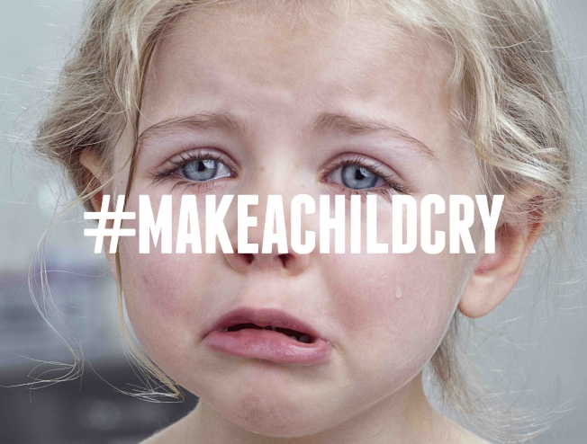 Δείτε την απίστευτη καμπάνια – «Κάνε ένα παιδί να κλάψει… υπάρχει λόγος!» - Media