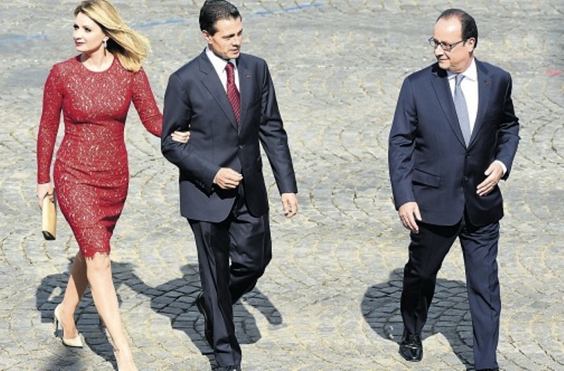 Η καυτή Μεξικανή, με τα κόκκινα, που προκάλεσε απανωτά «εγκεφαλικά» στον Ολάντ (Photos) - Media