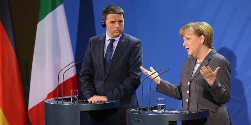 Ρέντσι προς Μέρκελ: Σταματήστε να ταπεινώνετε την Ελλάδα - Media