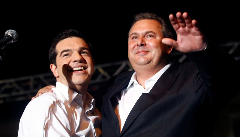 Αλέξης Τσίπρας και Πάνος Καμμένος όπως Αστερίξ και Οβελίξ (Photo) - Media