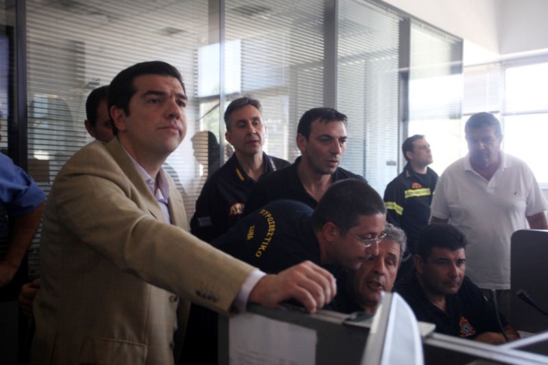 Τσίπρας για φωτιές: Σε επιφυλακή όλες οι δυνάμεις (Photo) - Media