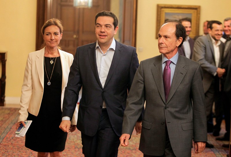 Συνομιλίες Τσίπρα με Ντράγκι, Λαγκάρντ, Ολάντ και Γιούνκερ-Στο επίκεντρο η ρευστότητα - Media