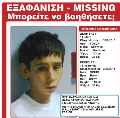 Εξαφανίστηκε 11χρονος από το Νοσοκομείο Παίδων «Η Αγία Σοφία» - Media