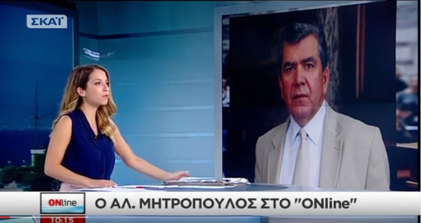 Μητρόπουλος: Θα δώσω ψήφο εμπιστοσύνης στην κυβέρνηση (Video) - Media