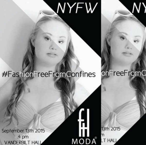Στους διαδρόμους της πασαρέλας του New York Fashion Week το μοντέλο με σύνδρομο Down (Photos) - Media