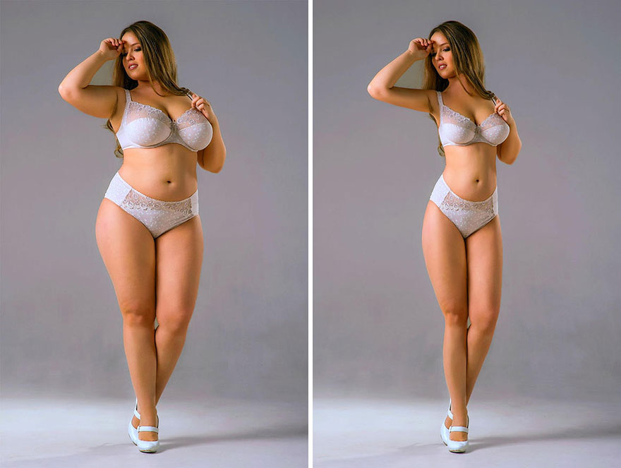 Ιστοσελίδα «φωτοσοπάρει» υπέρβαρες γυναίκες για να τις εμψυχώσει να χάσουν βάρος (Photos) - Media