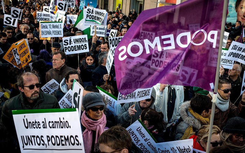 Στα... δυο και το Podemos - H αριστερή πτέρυγα στηρίζει Λαφαζάνη - Media
