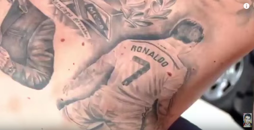 «Χτύπησε» τον Ρονάλντο σε όλη του την πλάτη! (Video) - Media