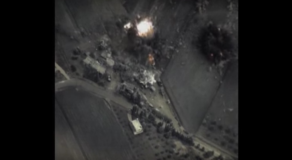 Οι Ρώσοι έδωσαν οπτικό υλικό από τους βομβαρδισμούς στη Συρία (Video) - Media
