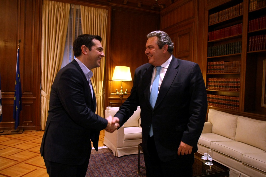 Συνομιλία Τσίπρα με Καμμένο – Προς συγκυβέρνηση ΣΥΡΙΖΑ και ΑΝΕΛ - Media
