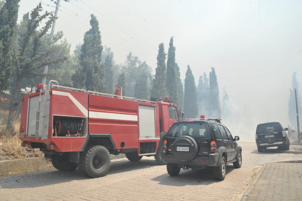 Πυρκαγιά στο Ελληνικό Γορτυνίας    - Media