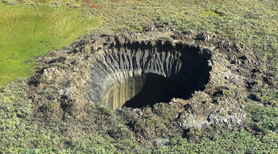 Επιστήμονες προειδοποιούν για τον σχηματισμό νέου τεράστιου κρατήρα στη Σιβηρία: «Μπορεί να εκραγεί ανά πάσα στιγμή» (Photos) - Media