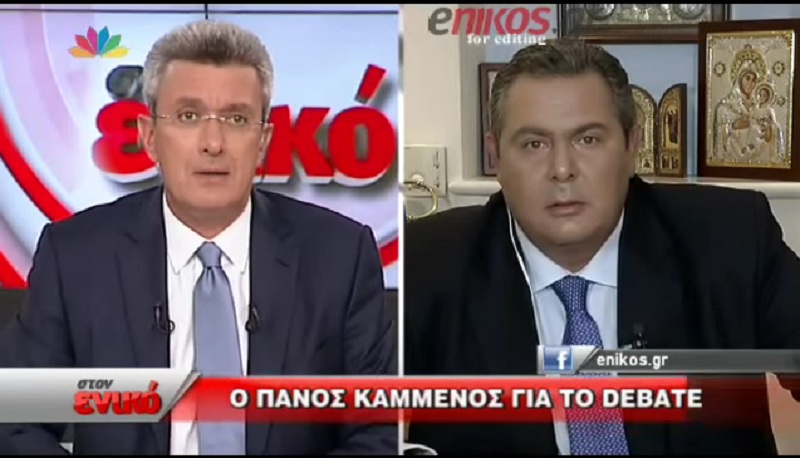 Καμμένος για debate: Ο πανικός του Μεϊμαράκη δείχνει τον νικητή - Media