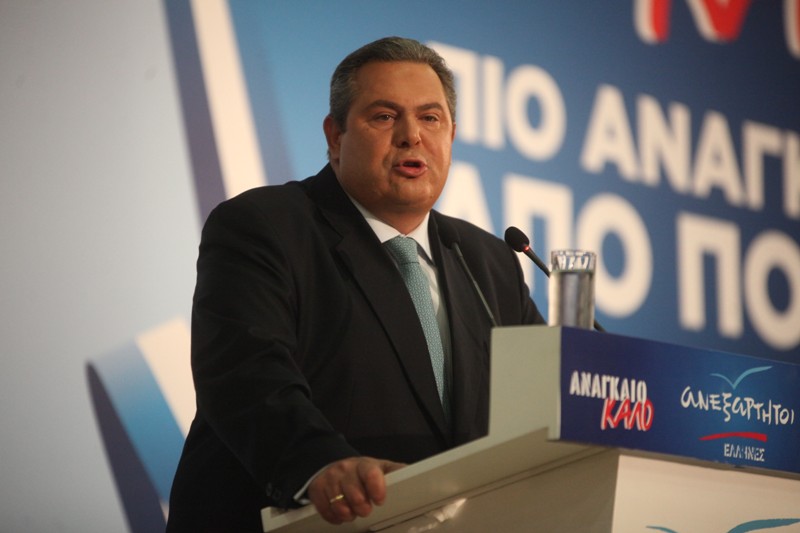 Το «ευχαριστώ» που Πάνου  Καμμένου - Media