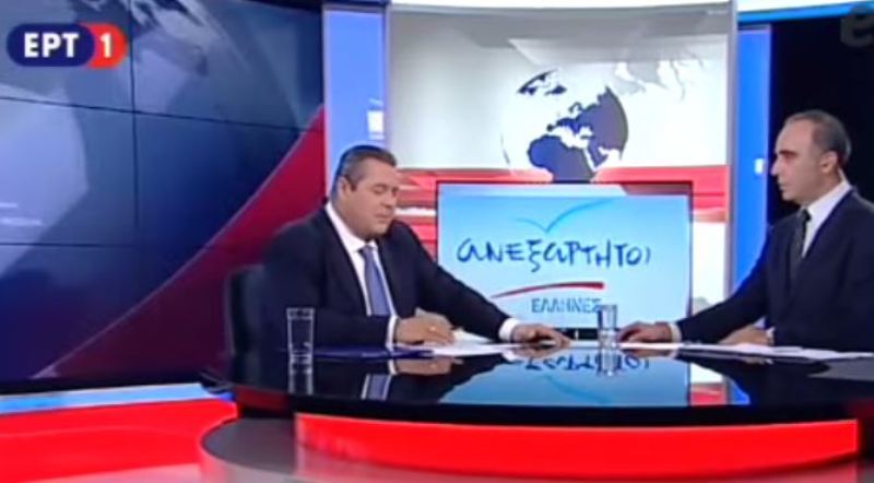 Καμμένος για Μεϊμαράκη: Ή θα φέρει αύριο το έγγραφο ή θα παραιτηθεί από τον προεκλογικό αγώνα (Video) - Media