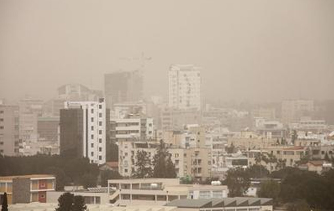 «Σαχάρα» η Λευκωσία – Έχει καλυφθεί από σκόνη - Media