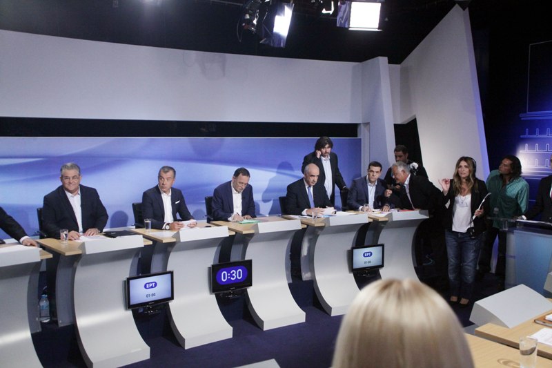 Τσακώθηκαν οι πολιτικοί αρχηγοί και καθυστέρησε το ντιμπέιτ-Φώναζε ο Τέρενς Κουίκ - Media