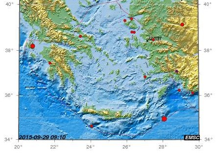 Σεισμός 4,7 βαθμών ρίχτερ στην Κρήτη - Media
