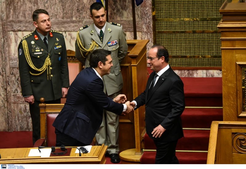 Κοινή Διακήρυξη υπέγραψαν Τσίπρας και Ολάντ – Μάθετε τί προβλέπει - Media