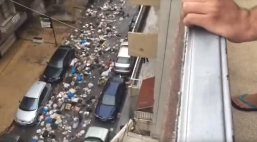 Νεροποντή στη Βηρυτό μετέτρεψε τους δρόμους σε ποτάμια… σκουπιδιών! (Video) - Media