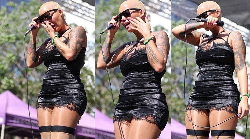 Η Άμπερ Ρόουζ έβαλε τα κλάματα γιατί οι πρώην της την αποκαλούν… «πόρνη» (Photos) - Media