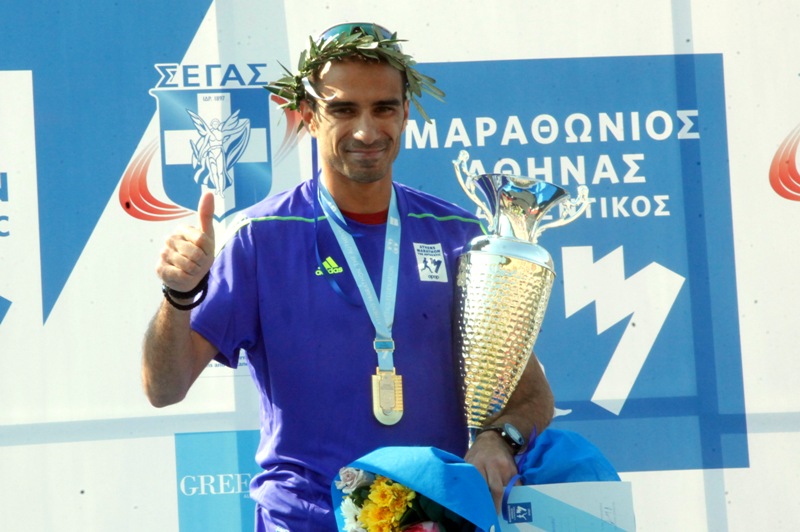 Θριαμβευτής στον Μαραθώνιο ανδρών για τρίτη συνεχή χρονιά ο Χριστόφορος Μερούσης - Media