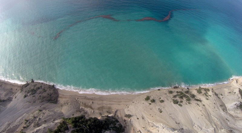 Η Λευκάδα… πλησίασε την Κεφαλονιά - Δείτε πώς έγιναν οι Εγκρεμνοί - (Photos) - Media