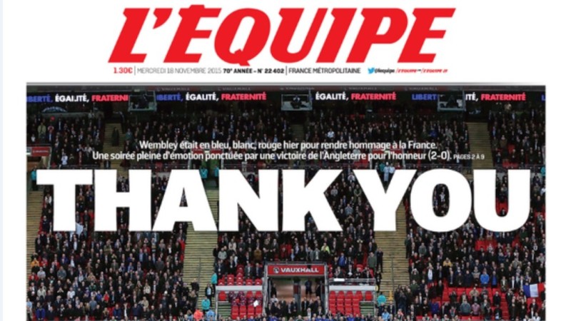 Το «ευχαριστώ» της Equipe στην Αγγλία! - Media