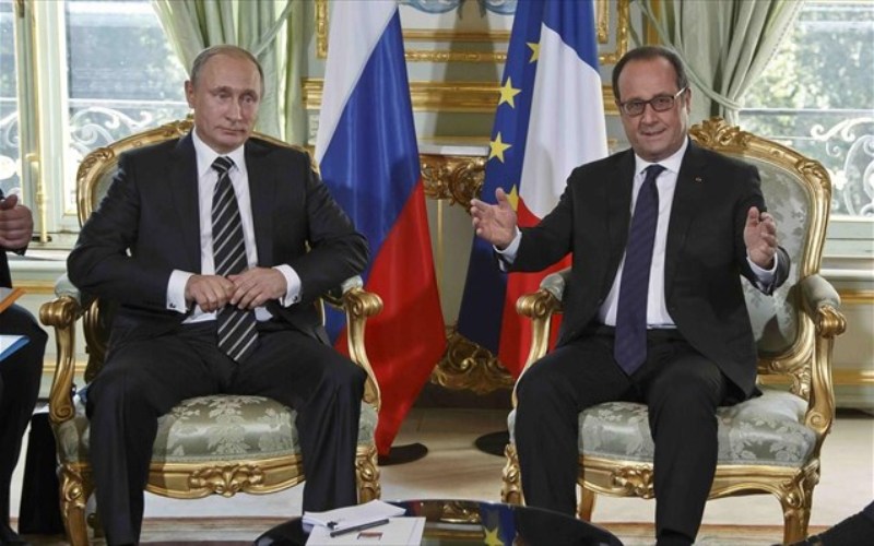Ακύρωσε την επίσκεψη στο Παρίσι ο Πούτιν - Αρνήθηκε να δει τον Ολάντ μόνο για το θέμα της Συρίας - Media