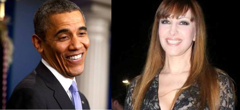 Ο Ομπάμα, η Άντζυ Σαμίου και το… φιλί «πιο χαμηλά, πιο χαμηλά» (Photo) - Media