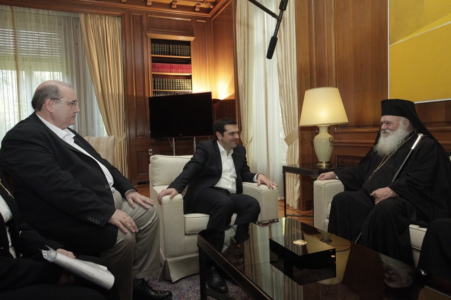 Πρόσκληση Τσίπρα στον Ιερώνυμο σε δείπνο - Media