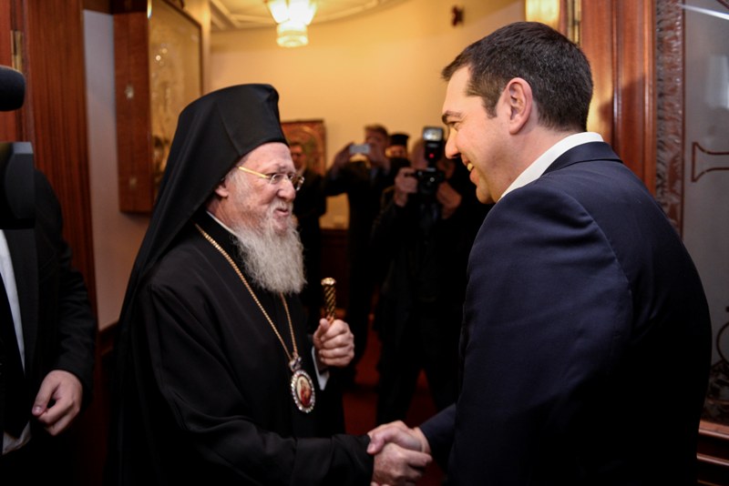 Τσίπρας-Βαρθολομαίος: Είναι ανάγκη να αντιμετωπιστεί η βία (Photos) - Media